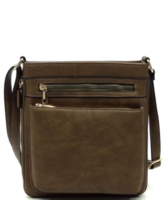 Fashion Crossbody Bag AD1238 TAUPE